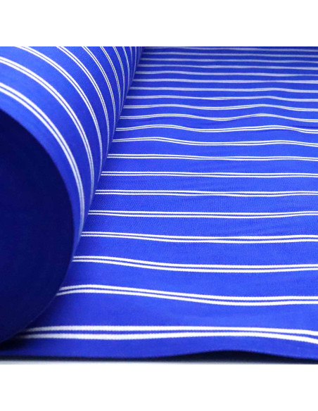 Telas para Toldo Azul y Rayas Blancas Teflón- Telas Toldos 🥇 Telas para Toldo Azul y Rayas Blancas Teflón- Telas Toldos 🥇