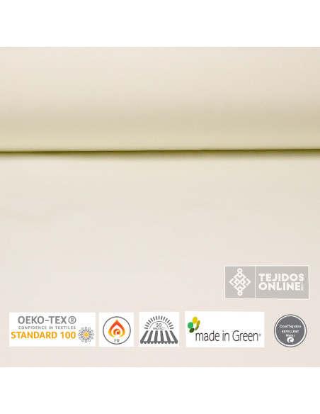 Toldo Blanco Roto Liso - Toldo Liso Blanco - Telas para Toldos - Imagen 1