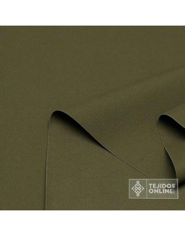 Tela Vaquera Verde Militar - Comprar Telas Vaqueras - Imagen 2