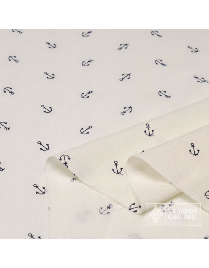 Algodón Bordado Anclas - 3 Razones para Comprar esta Tela