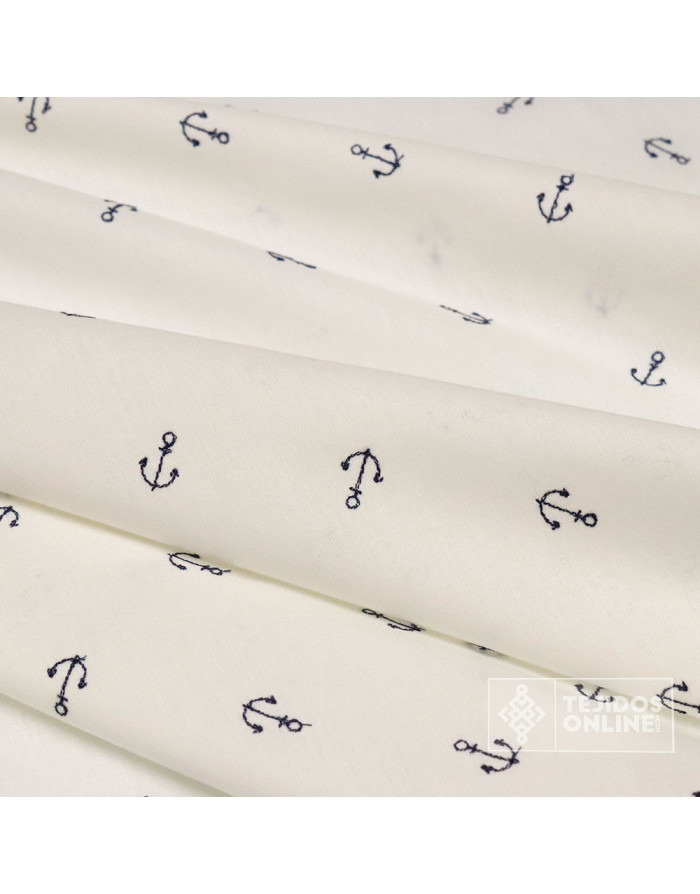Algodón Bordado Anclas - 3 Razones para Comprar esta Tela