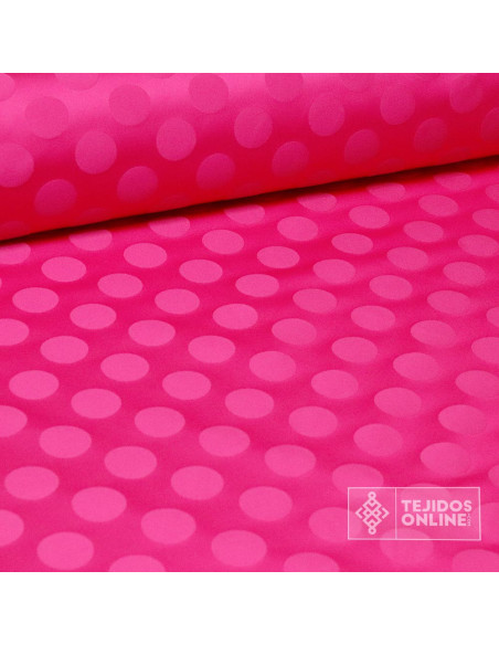 Jacquard Fucsia Lunares - 5 Beneficios y Compra Hoy - Imagen 2
