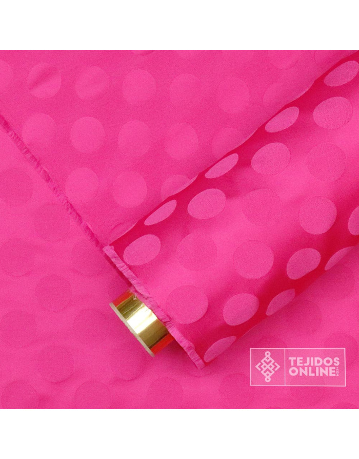 Jacquard Fucsia Lunares - 5 Beneficios y Compra Hoy - Imagen 4