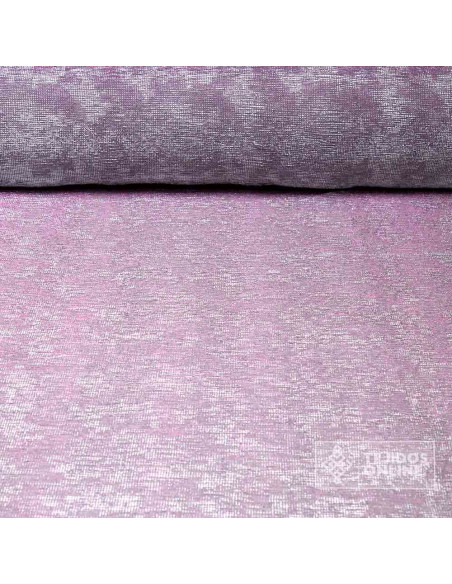 Red Malva Lurex Plata - Telas de Vestir - Telas para Rostrillos - Imagen 1
