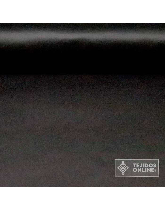 Tela Polipiel Elástica Negra - Polipiel Negra - Polipiel para Vestir - Imagen 1