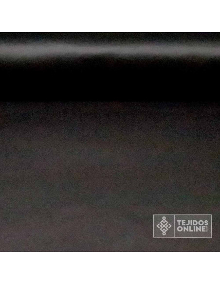 Tela Polipiel Elástica Negra - Polipiel Negra - Polipiel para Vestir - Imagen 1