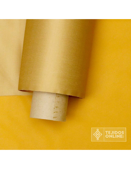 Telas de Polipiel Elástica Mostaza - ¡Compra Hoy! - Imagen 4