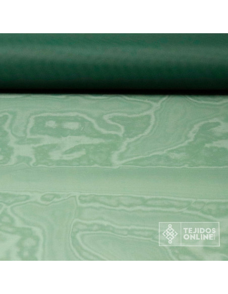 Organdí Verde Botella - Telas para Volantes - Tejido de Organdí - Imagen 2