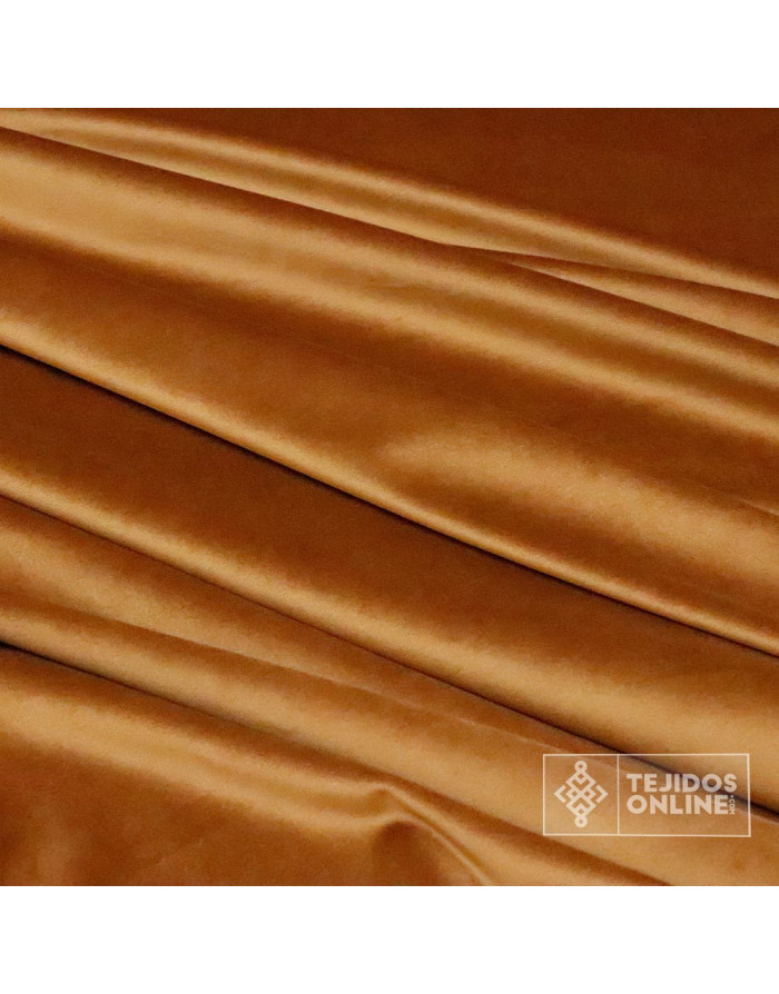 Terciopelo Camel Oscuro | Telas en Terciopelo