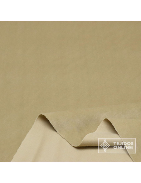 Terciopelo Liso Camel- Terciopelo - Telas de Terciopelo
