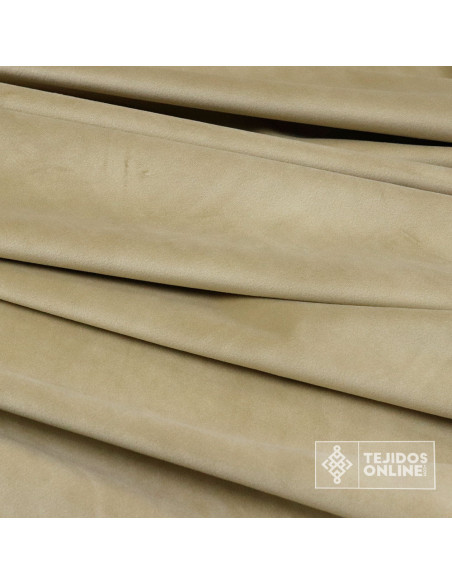 Terciopelo Liso Camel- Terciopelo - Telas de Terciopelo