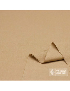Comprar Telas de Lino | Tela Lino Camel Liso Sofia - Telas Online 2