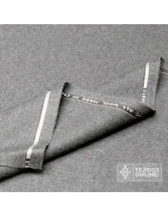 Tela de Paño Fino Gris England  - Venta de Telas Online 2