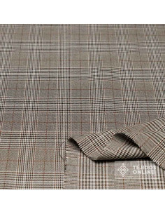 Tela Principe de Gales Tonos Marrones - Venta de Telas 2