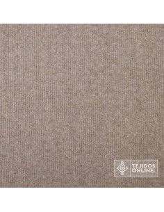 Tela de Punto Canalé con Toques Plata | Tienda de Telas Online - Imagen 2