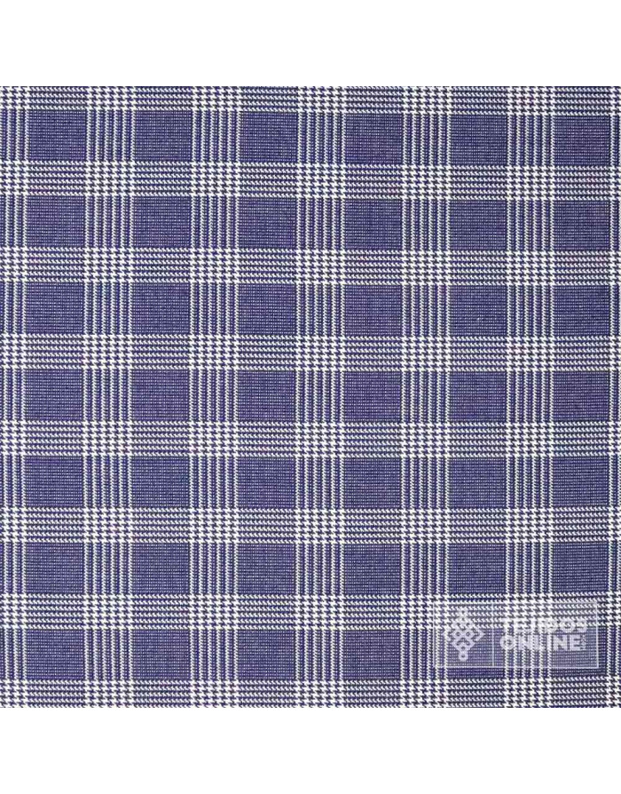 Tela Principe Gales Azul | Telas Online