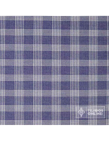 Tela Principe Gales Azul | Telas Online Tela Principe Gales Azul | Telas Online