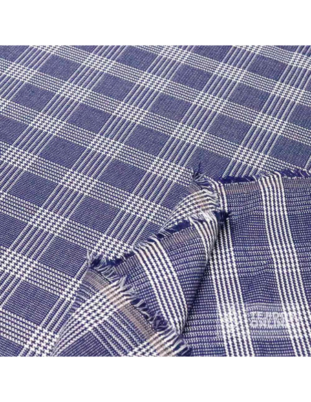 Tela Principe Gales Azul | Telas Online Tela Principe Gales Azul | Telas Online