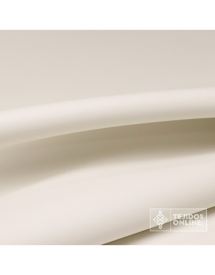 Polipiel Lisa Blanca - Polipiel Lisas - Telas de Polipiel - Imagen 3