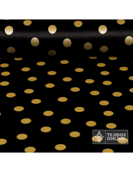Terciopelo Negro Lunar Camel con Lycra - Telas de Terciopelo Terciopelo Negro Lunar Camel con Lycra - Telas de Terciopelo