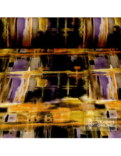 Tela de Punto Abstracto  - Venta de Telas Online - Imagen 2