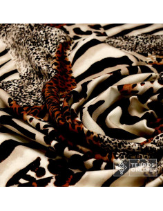 Tela de Punto Animal Print  - Venta de Telas Online Animal Print 2