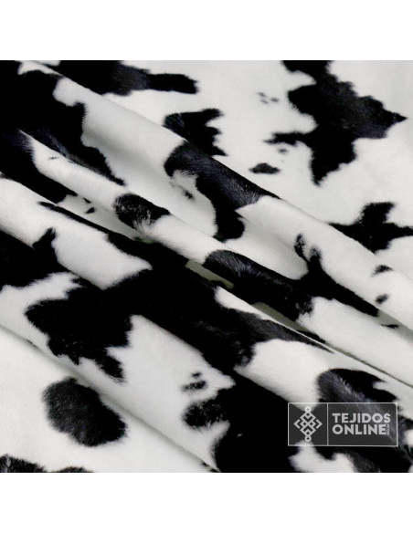 Pelo Estampado Vaca - Tela de Vaca - Tienda de Telas - Imagen 2
