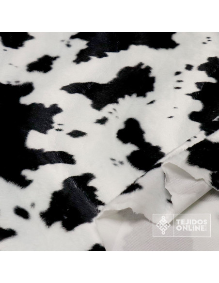 Pelo Estampado Vaca - Tela de Vaca - Tienda de Telas - Imagen 4