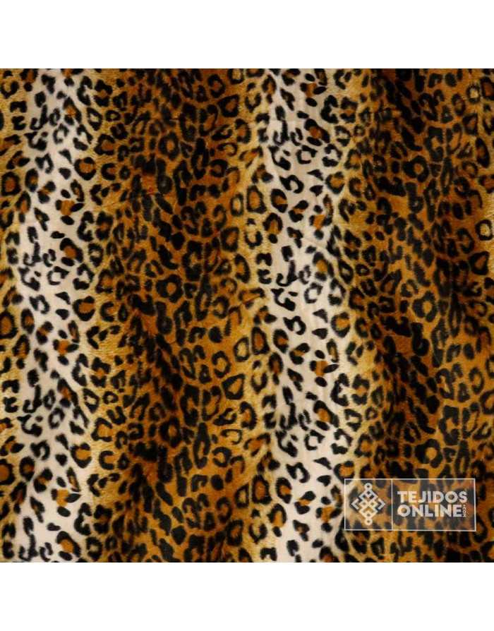 Tela de Pelo Lince - Tela Pelos Animal Print - TejidosOnline - Imagen 3
