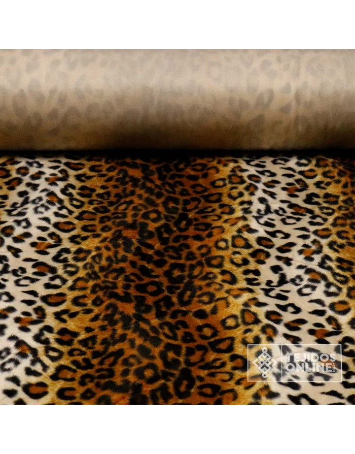 Tela de Pelo Lince - Tela Pelos Animal Print - TejidosOnline - Imagen 1
