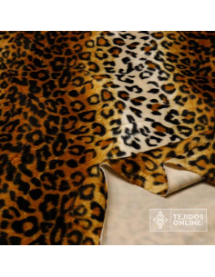 Tela de Pelo Lince - Tela Pelos Animal Print - TejidosOnline 2