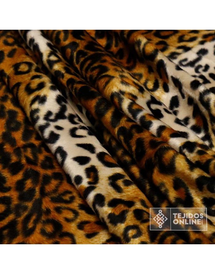 Tela de Pelo Lince - Tela Pelos Animal Print - TejidosOnline - Imagen 4