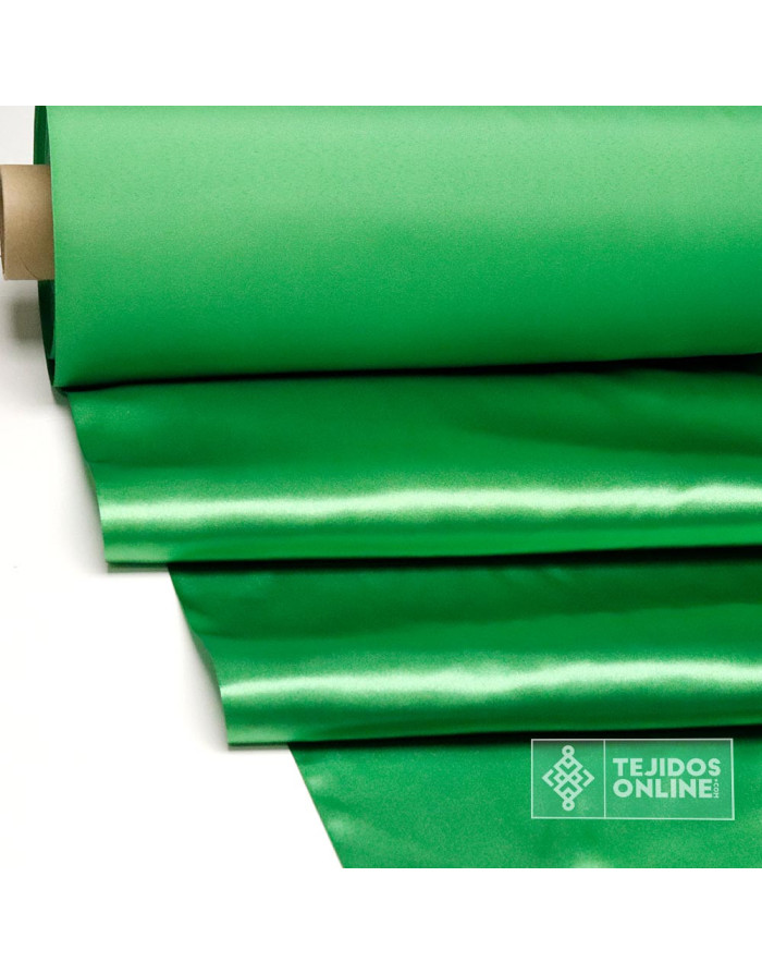 Tela Raso Verde - Comprar Telas de Raso para Carnaval - Imagen 1