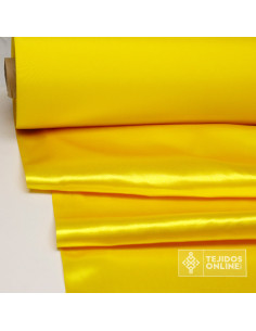 Tela Raso Amarillo - Comprar Telas de Raso para Carnaval
