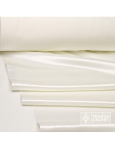 Tela Raso Blanco para Carnaval - Telas de Raso al Mejor Precio