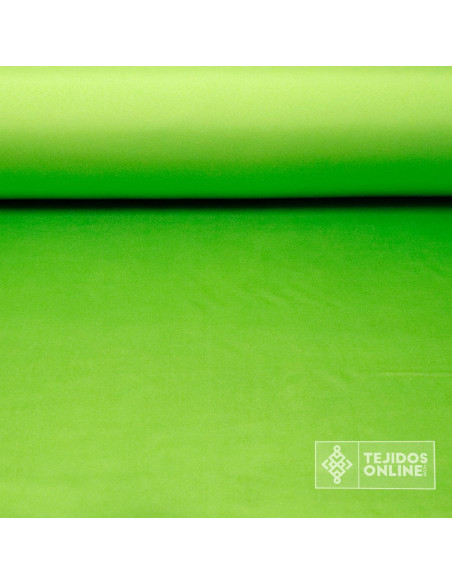 Tela Raso Verde Lima para Carnaval - Telas de Raso al Mejor Precio - Imagen 3