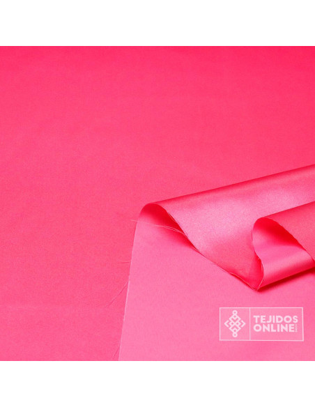 Tela Raso Rosa Barbie para Carnaval - Telas de Raso al Mejor Precio - Imagen 2