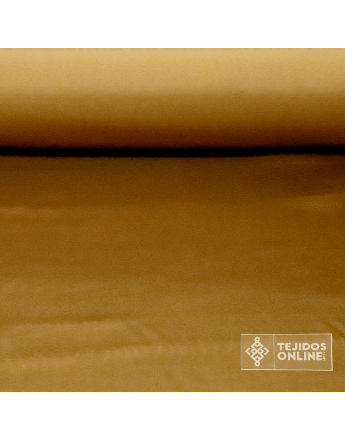 Tela Raso Camel Oscuro para Carnaval - Telas de Raso al Mejor Precio - Imagen 3