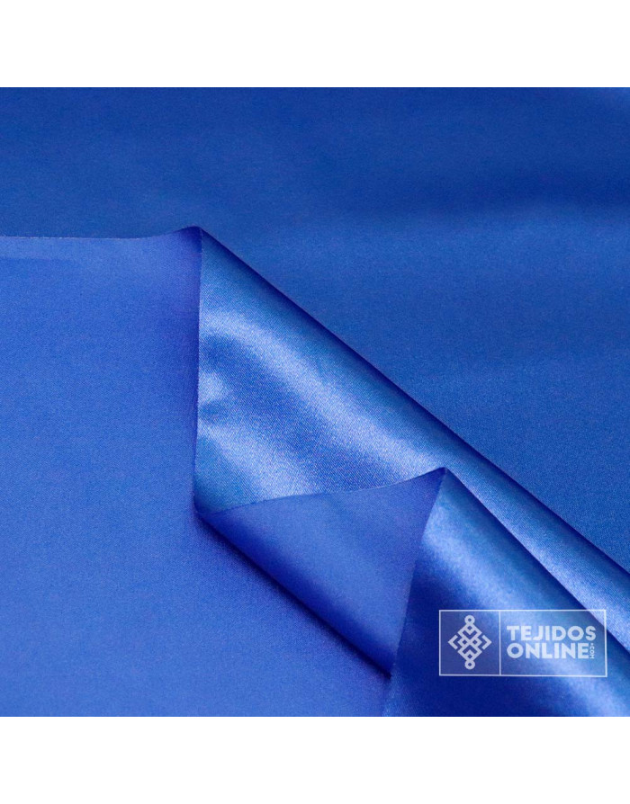 Tela Raso Azul para Carnaval - Telas de Raso al Mejor Precio