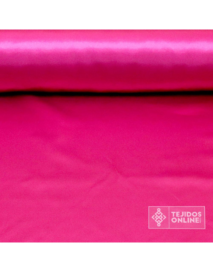 Tela Raso Rosa Fucsia para Carnaval - Telas de Raso