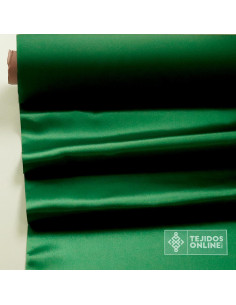 Tela Raso Verde Hierva para Carnaval - Tejidos Online