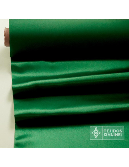 Tela Raso Verde Hierva para Carnaval - Tejidos Online - Imagen 1