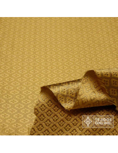 Tela Reyes Magos Brocado Camel Oriente - Telas para Cabalgatas 2