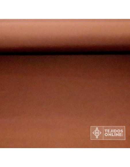 Tela Raso Marrón para Carnaval - Telas de Raso al Mejor Precio - Imagen 3