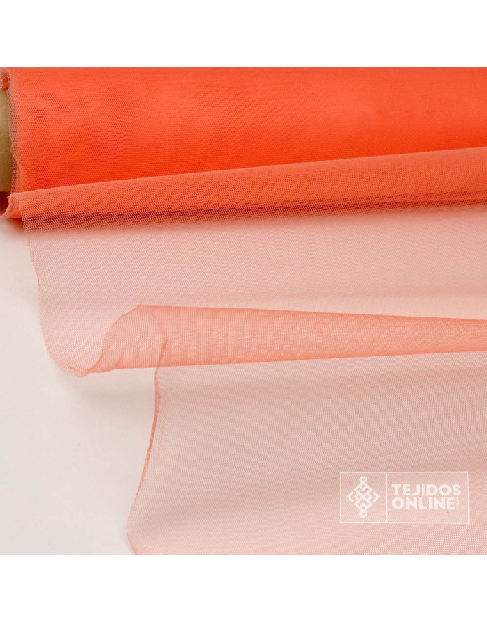 Tul Naranja para Disfraces: Telas de Tul para Carnaval