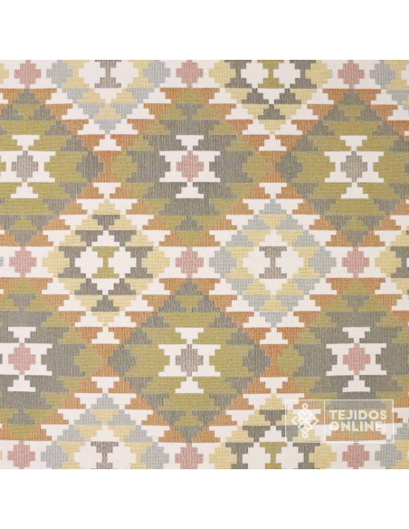 Tapicería Azteca Ramiel - Telas para Tapizar y Cortinas
