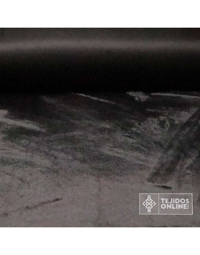 Tela Pelo Corto Negro Suave - Telas de Pelo - Tienda de Telas - Imagen 1