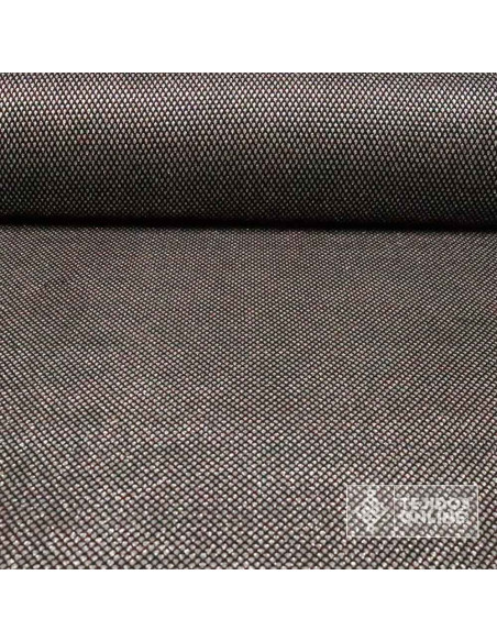 Tela de Red Negra con Plata: Telas para Carnaval - Imagen 1