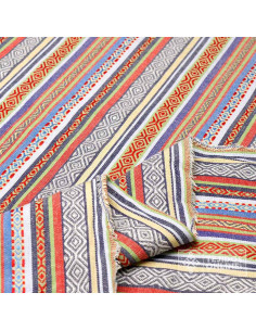 Tela Alpujarreña Celeste - Alpujarreñas - Telas para Bolsos 2