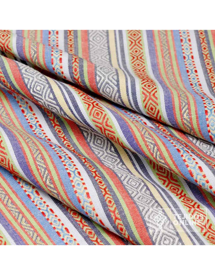 Tela Alpujarreña Celeste - Alpujarreñas - Telas para Bolsos - Imagen 3